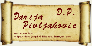 Darija Pivljaković vizit kartica